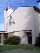 <h5>Ouvrage Eglise du Bon Pasteur Prilly : Façades ventilées avec panneaux Verotec et Rustique Système STP</h5>